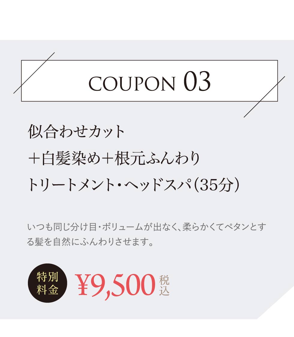 クーポンメニュー3